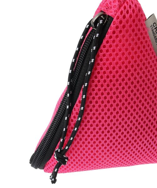 CRAFT STANDARD BOUTIQUE（クラフトスタンダードブティック）の「トライアングルメッシュショルダーポーチ（ショルダーバッグ・レディース・ピンク/ホワイト/ブルー・FREE）」の10枚目の写真