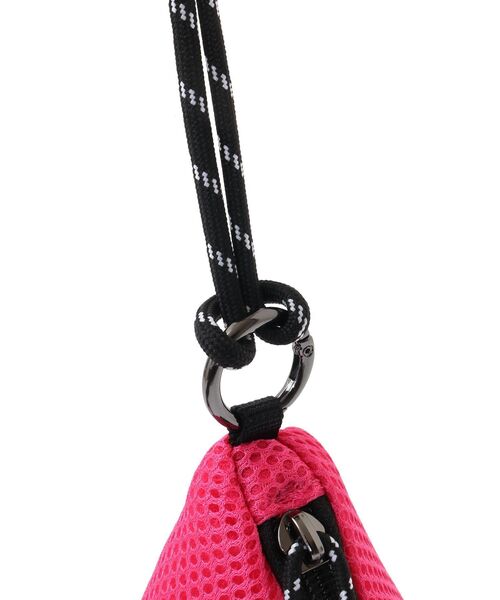 CRAFT STANDARD BOUTIQUE（クラフトスタンダードブティック）の「トライアングルメッシュショルダーポーチ（ショルダーバッグ・レディース・ピンク/ホワイト/ブルー・FREE）」の9枚目の写真