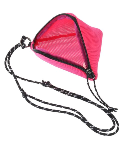 CRAFT STANDARD BOUTIQUE（クラフトスタンダードブティック）の「トライアングルメッシュショルダーポーチ（ショルダーバッグ・レディース・ピンク/ホワイト/ブルー・FREE）」の7枚目の写真