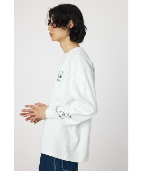 RODEO CROWNS WIDE BOWL(ロデオクラウンズワイドボウル)の「フルーツロゴロングスリーブTシャツ(Tシャツ/カットソー・メンズ・ライトイエロー/ブラック/ホワイト・MEDIUM/LARGE)」の21枚目の写真