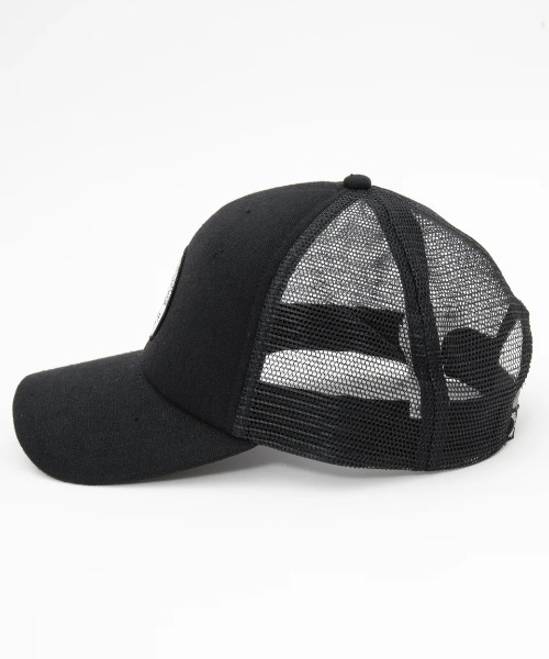 BILLABONG(ビラボン)の「BILLABONG メンズ 【A/DIV.】 ADIV TRUCKER キャップ 【2025年春夏モデル】/ビラボンロゴワッペンスナップバックキャップ(キャップ・メンズ・ブラック系その他・FREE)」の4枚目の写真