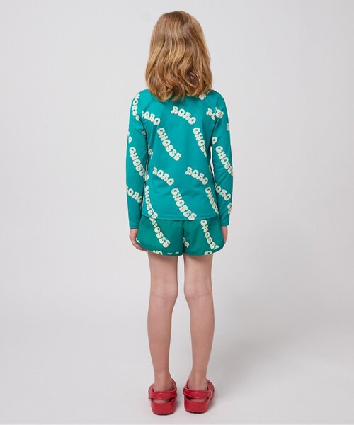 BOBO CHOSES(ボボショーズ)の「Wavy Bobo Choses all over swim(水着・キッズ・グリーン・110/120/130)」の7枚目の写真