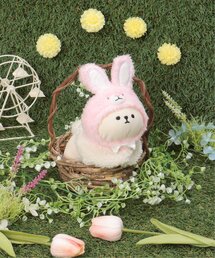 LBC（エルビーシー）の「PLUFFY かぶりもの ウサギケープ（クッション/クッションカバー）」