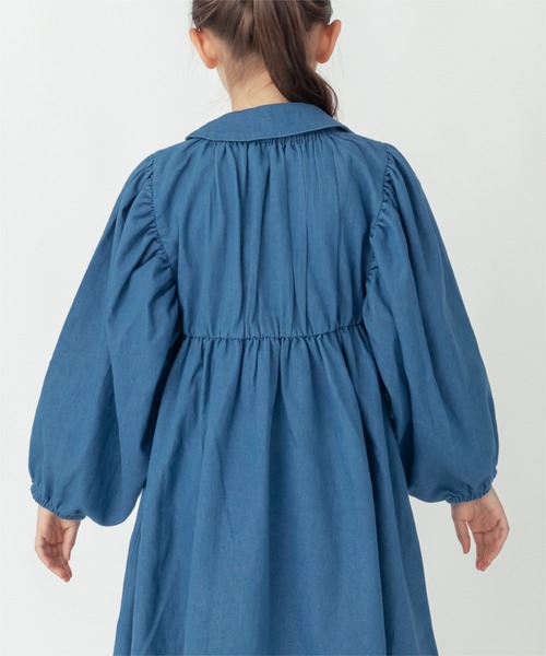ever closet（エバークローゼット）の「デニムワンピース（ワンピース・キッズ・ブルー・90cm/100cm/110cm/120cm/130cm/140cm）」の12枚目の写真