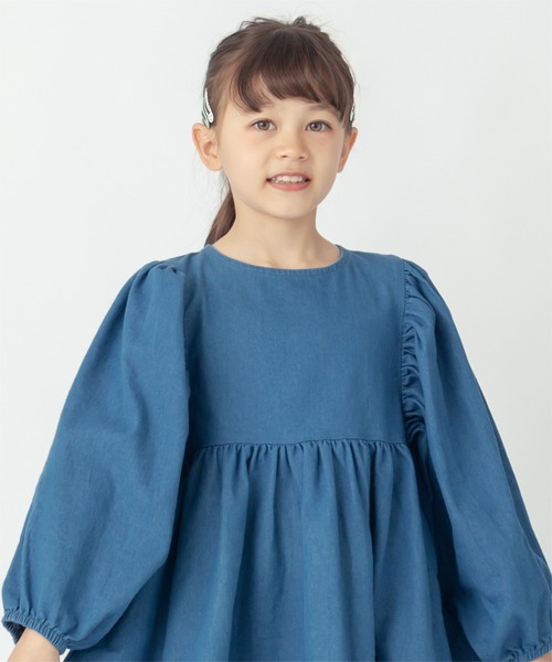 ever closet（エバークローゼット）の「デニムワンピース（ワンピース・キッズ・ブルー・90cm/100cm/110cm/120cm/130cm/140cm）」の13枚目の写真