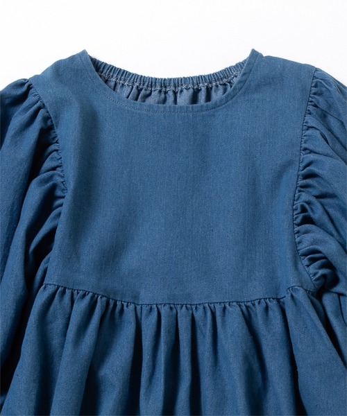 ever closet（エバークローゼット）の「デニムワンピース（ワンピース・キッズ・ブルー・90cm/100cm/110cm/120cm/130cm/140cm）」の17枚目の写真