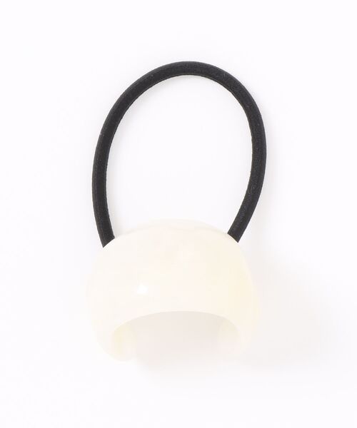 Fun & Daily(ファンアンドデイリー)の「F&D : カールブロックヘアゴム(ヘアゴム・レディース・ブラック/パープル/アイボリー/グレー/グリーン・FREE)」の8枚目の写真