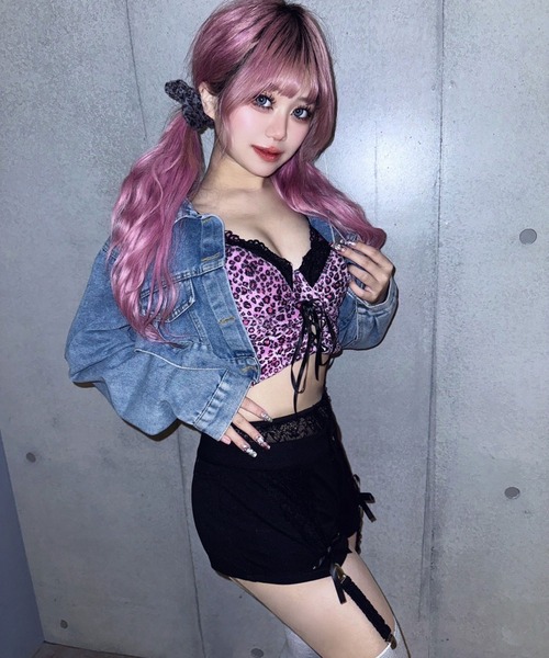 Diable baiser（ディアブルベーゼ）の「魅せレースガーター付ギャルショートパンツ（その他パンツ・レディース・ブラック/ホワイト・SMALL/MEDIUM/LARGE/LL）」の13枚目の写真