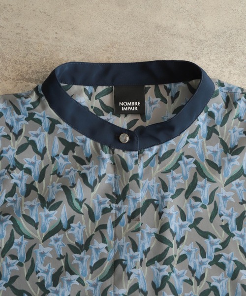 NOMBRE IMPAIR（ノンブルアンペール）の「リンドウPT　クレリックワンピース（ワンピース・レディース・チャコールグレー/カーキ・FREE）」の21枚目の写真