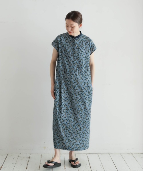 NOMBRE IMPAIR（ノンブルアンペール）の「リンドウPT　クレリックワンピース（ワンピース・レディース・チャコールグレー/カーキ・FREE）」の18枚目の写真