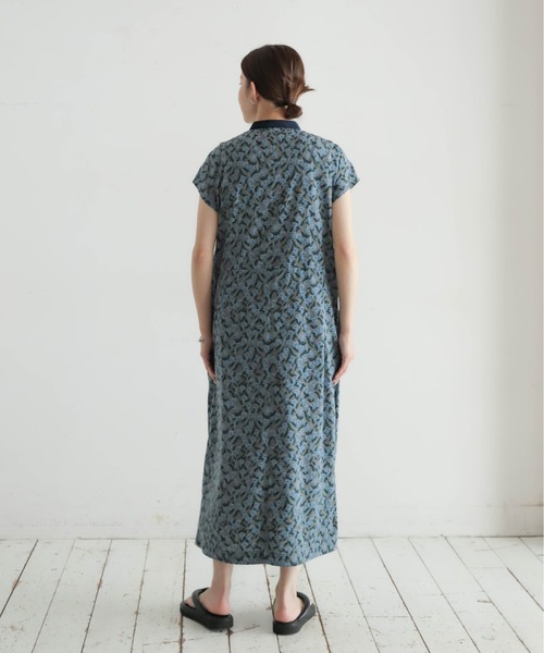 NOMBRE IMPAIR（ノンブルアンペール）の「リンドウPT　クレリックワンピース（ワンピース・レディース・チャコールグレー/カーキ・FREE）」の13枚目の写真