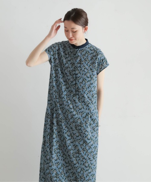 NOMBRE IMPAIR（ノンブルアンペール）の「リンドウPT　クレリックワンピース（ワンピース・レディース・チャコールグレー/カーキ・FREE）」の15枚目の写真