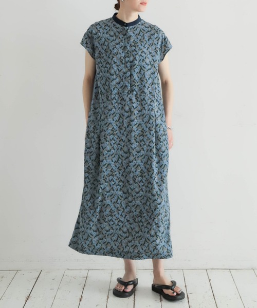 NOMBRE IMPAIR（ノンブルアンペール）の「リンドウPT　クレリックワンピース（ワンピース・レディース・チャコールグレー/カーキ・FREE）」の14枚目の写真