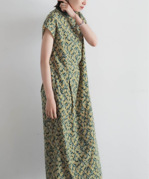 NOMBRE IMPAIR（ノンブルアンペール）の「リンドウPT　クレリックワンピース（ワンピース・レディース・チャコールグレー/カーキ・FREE）」の10枚目の写真