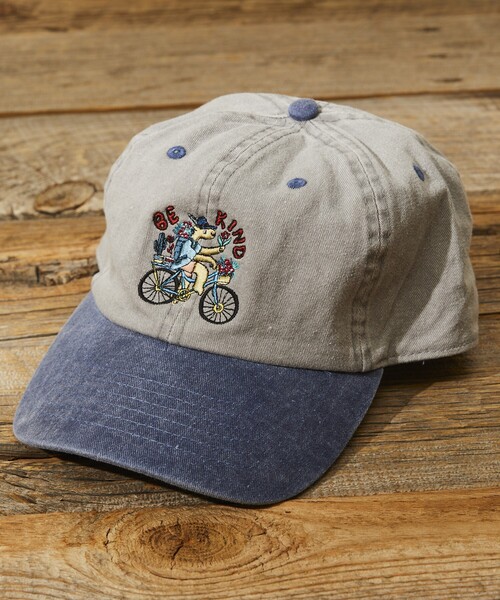 Jonas Claesson(ジョナスクレアッソン)の「JONAS CLAESSON/ジョナス クレアッソン BE KIND CAP/ビー カインド キャップ/刺繍デザイン(キャップ・メンズ・ブラック/その他9/ベージュ・ONE SIZE)」の11枚目の写真