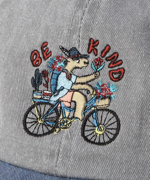 Jonas Claesson(ジョナスクレアッソン)の「JONAS CLAESSON/ジョナス クレアッソン BE KIND CAP/ビー カインド キャップ/刺繍デザイン(キャップ・メンズ・ブラック/その他9/ベージュ・ONE SIZE)」の17枚目の写真