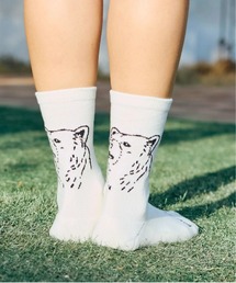 go slow caravan | ジャガード クルーソックス(ソックス/靴下)