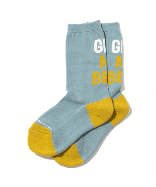 go slow caravan(ゴースローキャラバン)の「ジャガード クルーソックス(ソックス/靴下・メンズ・バイオレット/ブラック/ホワイト/ネイビー/オレンジ/ブルー系その他・LARGE/MEDIUM)」の13枚目の写真