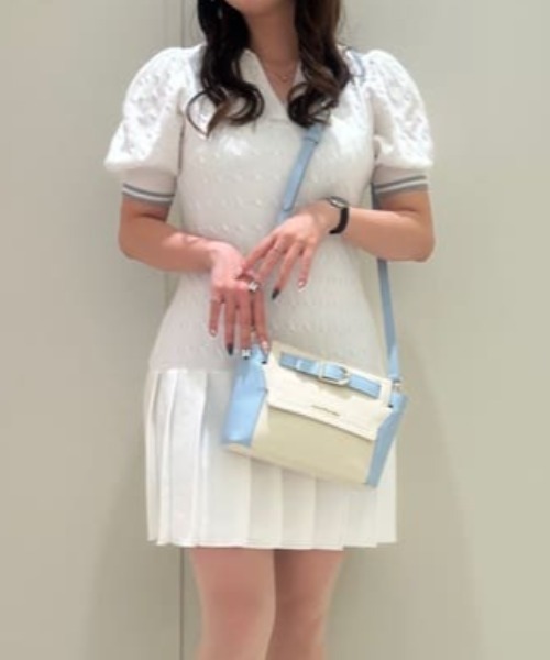 大人気!! SAMANTHAVEGA フロントバックルショルダーバッグ フロントバックルショルダーバッグ（ショルダーバッグ