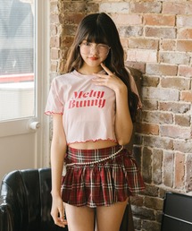 URBAN CHERRY | 【MELTY BUNNY/メルティバニー】配色メロウロゴプリントTシャツ(Tシャツ/カットソー)