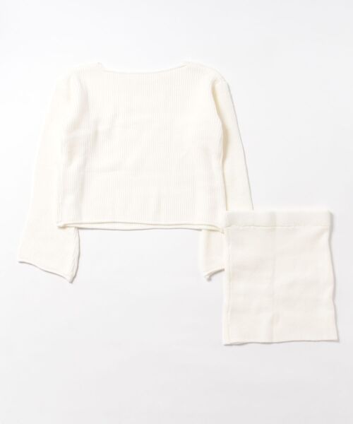 セール】【Jasmine】セットアップ ワンショルダーニットプル