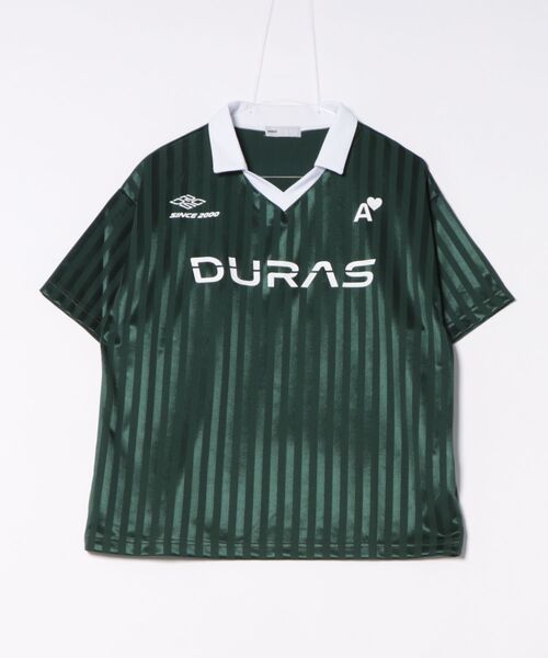 DURAS(デュラス)の「グロスストライプゲームシャツ(Tシャツ/カットソー・レディース・ブラック/ブルー/グリーン・SMALL/MEDIUM)」の22枚目の写真