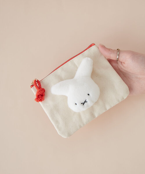 MIFFY ミッフィー】 70thNIJNTJE マスコットミニフラットポーチ