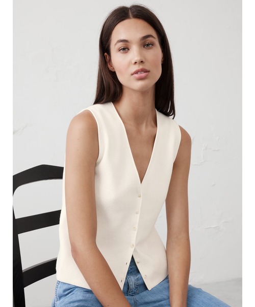 セール】BANANA REPUBLIC FACTORY STORE Vネック セーターベスト
