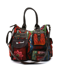 「Desigual/デシグアル」デシグアル柄ボストンバック