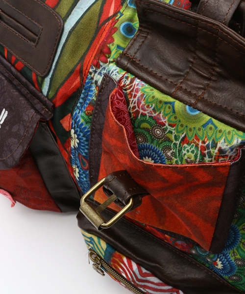 Desigual（デシグアル）の「「Desigual/デシグアル」デシグアル柄ボストンバック（ショルダーバッグ・レディース・レッド系その他・FREE）」の6枚目の写真