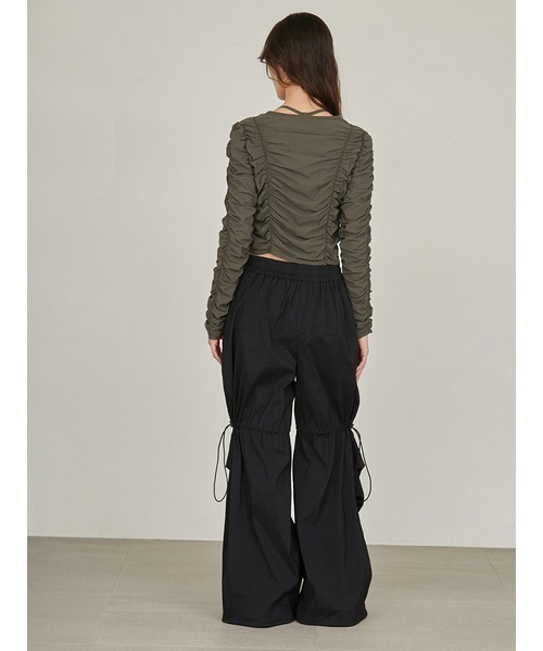 styling/（スタイリング）の「【S/S(エスバイエス)】＜ウォッシャブル・UVカット＞カーディガン（カーディガン/ボレロ・レディース・ブラック/カーキ・FREE）」の8枚目の写真