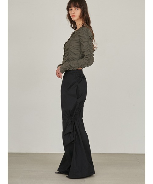 styling/（スタイリング）の「【S/S(エスバイエス)】＜ウォッシャブル・UVカット＞カーディガン（カーディガン/ボレロ・レディース・ブラック/カーキ・FREE）」の10枚目の写真