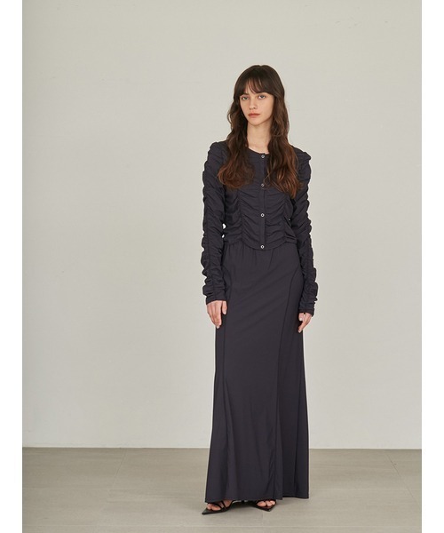 styling/（スタイリング）の「【S/S(エスバイエス)】＜ウォッシャブル・UVカット＞カーディガン（カーディガン/ボレロ・レディース・ブラック/カーキ・FREE）」の3枚目の写真