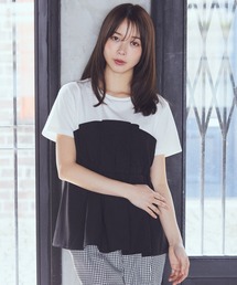 earth music&ecology | ビスチェドッキングプルオーバー(Tシャツ/カットソー)