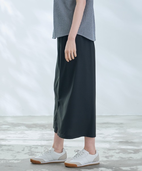 Arnold Palmer（アーノルドパーマー）の「タウン&レジャー スリットスカート（スカート・レディース・カーキ/ブラック・L/S/M）」の13枚目の写真