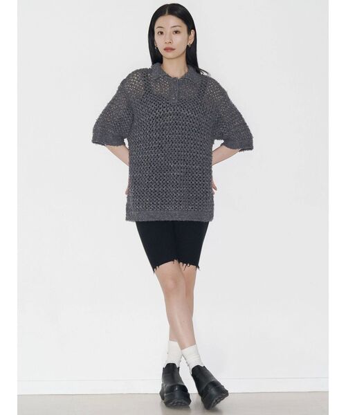 VEQUM（VEQUM）の「【VEQUM】RIB LEGGINGS（その他パンツ・レディース・ブラック・FREE）」の7枚目の写真