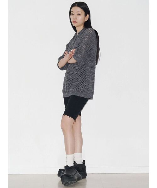 VEQUM（VEQUM）の「【VEQUM】RIB LEGGINGS（その他パンツ・レディース・ブラック・FREE）」の8枚目の写真