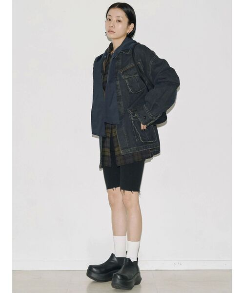 VEQUM（VEQUM）の「【VEQUM】RIB LEGGINGS（その他パンツ・レディース・ブラック・FREE）」の14枚目の写真