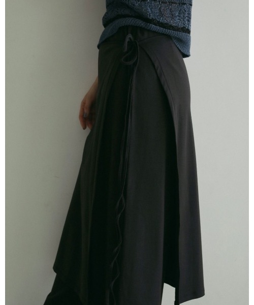 anuke Layered Cut Pants 62510722（その他パンツ）｜anuke