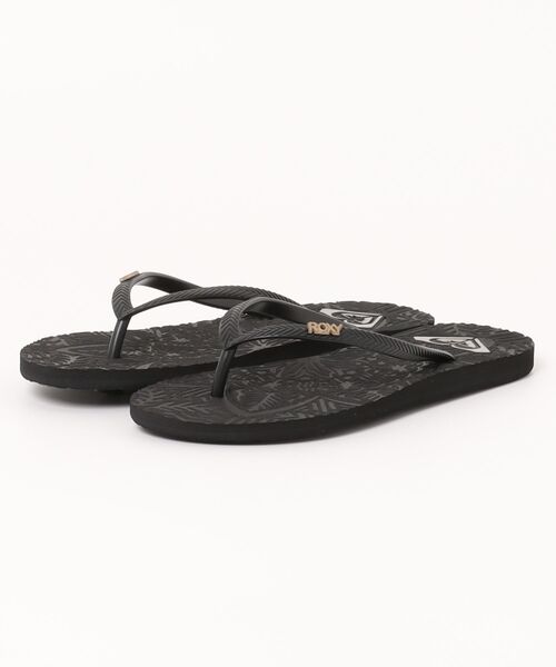 ROXY(ロキシー)の「ROXY ロキシー ANTILLES 2 レディースビーチサンダル(アンティリーズ2)(サンダル・レディース・ブラック・23.0cm/24.0cm/25.0cm)」の1枚目の写真