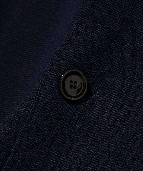 LARDINI（ラルディーニ）の「LARDINI / ウール ニット ジャケット（その他アウター・メンズ・ダークブラウン/ネイビー・M/S/L/XS）」の10枚目の写真