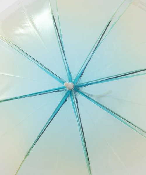 Wpc.（ダブリュピーシー）の「☆【Wpc.】切り継ぎグラデーションアンブレラ（長傘・レディース・ピンク/グリーン/ブルー系その他4・FREE）」の14枚目の写真