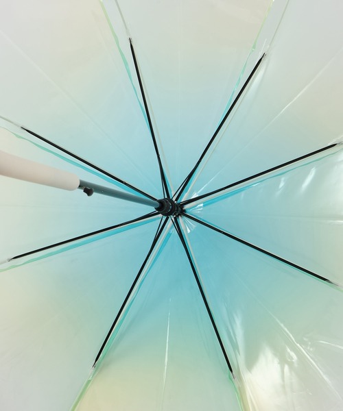Wpc.（ダブリュピーシー）の「☆【Wpc.】切り継ぎグラデーションアンブレラ（長傘・レディース・ピンク/グリーン/ブルー系その他4・FREE）」の13枚目の写真