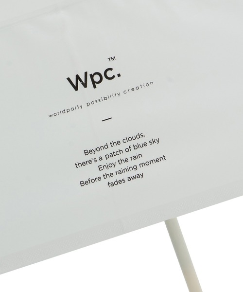 Wpc.（ダブリュピーシー）の「☆【Wpc.】切り継ぎグラデーションアンブレラ（長傘・レディース・ピンク/グリーン/ブルー系その他4・FREE）」の11枚目の写真