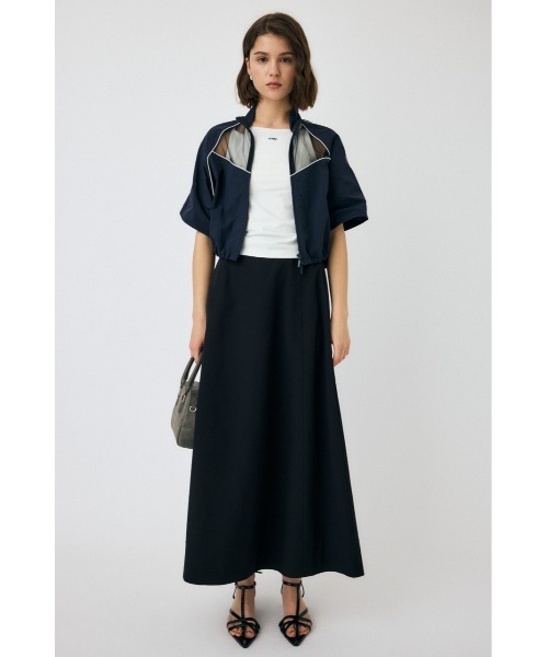 MOUSSY(マウジー)の「SUCKER FLARE スカート(スカート・レディース・ホワイト/ブラック・1/2)」の5枚目の写真