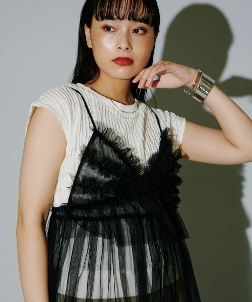 herliptoアイボリー/ブラックストライプ プルオーバー trim_ofalv_item63bbc26ccf0a11e