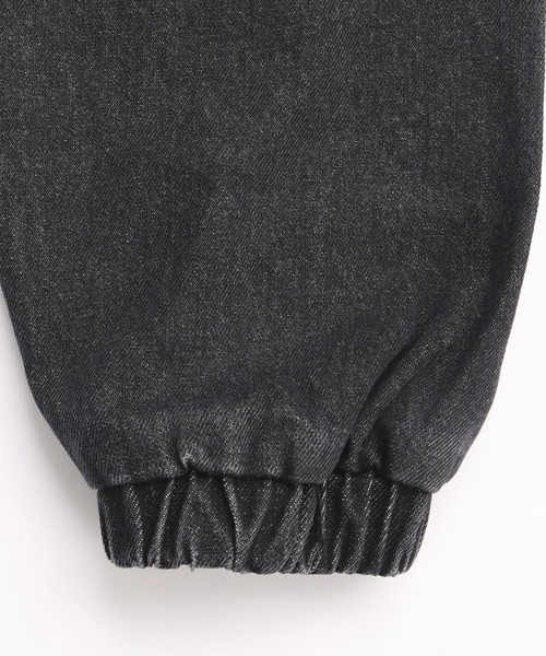 X-girl（エックスガール）の「DENIM ANORAK DRESS（ワンピース・レディース・ブラック/ライトインディゴブルー・S/M）」の9枚目の写真