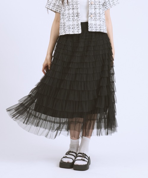 Ballet Core Tulle Skirt / バレエコアチュールスカート