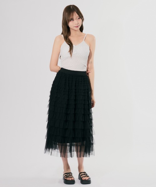 Ballet Core Tulle Skirt / バレエコアチュールスカート