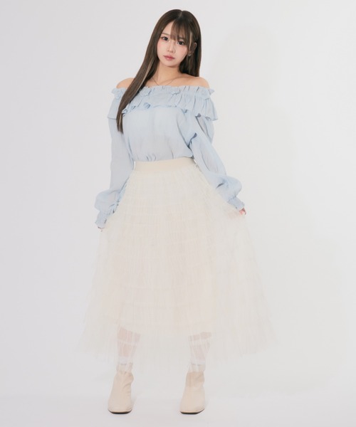 Ballet Core Tulle Skirt / バレエコアチュールスカート